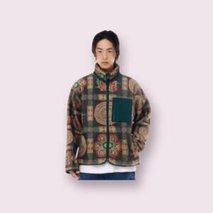 Sundae School Lotus Dancheong Fleece Jacket